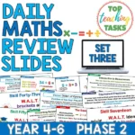 Daily Maths Phase 2 Set Three