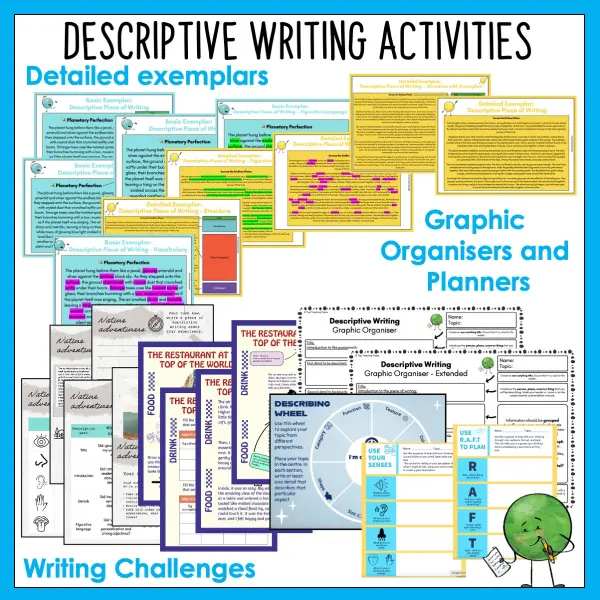 Description Writing Activities phase 2 b Description Writing Activities phase 2 b