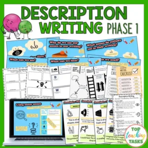 Descriptive Writing Unit: The Five Senses Years 1-3 Phase One