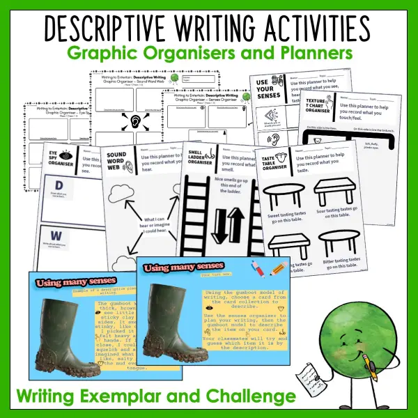 Description Writing Activities phase one b Description Writing Activities phase one b