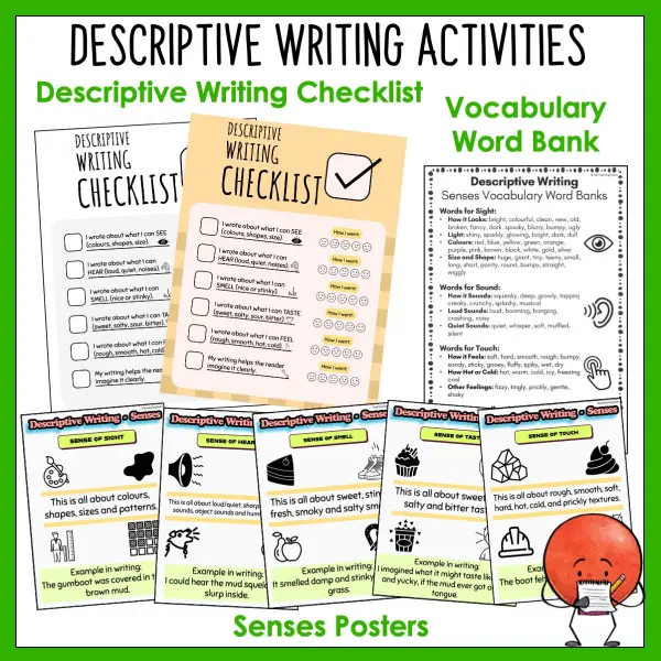 Description Writing Activities phase one c Description Writing Activities phase one c