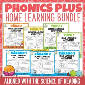 Ready to Read Phonics Plus Home Learning Activities Bundle
