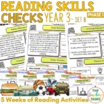 Reading Skills Practice Activities Year 3