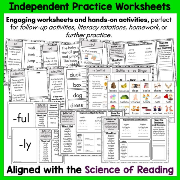 Suffix Morphology and Spelling Activities b Suffix Morphology and Spelling Activities b