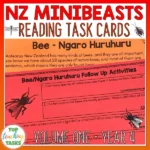 Mini beasts Year 4 Task Cards Volume 1
