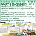 Reading Skills Practice Activities Year 4 Set B A