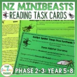 Mini beasts 5-8 Reading Activities