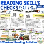 Reading Skills Practice Activities Year 7-8 Set B