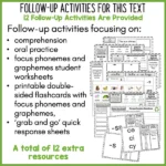 Recycle Decodable Text and Activities for Older Readers b