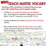 Year 4 Vocabulary Slides - Geometry and Statistics c