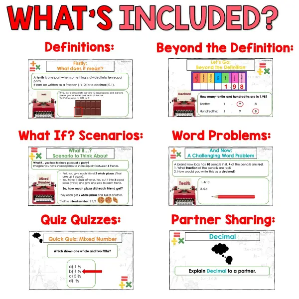 Year 4 Vocabulary Slides - Number and Algebra b Year 4 Vocabulary Slides - Number and Algebra b