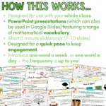 Year 5 Vocabulary Slides - Number and Algebra d
