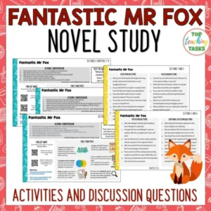 Fantastic Mr Fox Novel Study