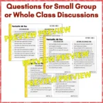 Fantastic Mr Fox novel study b