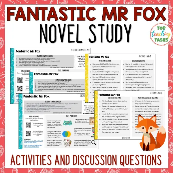 Fantastic Mr Fox novel study