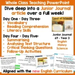 Land of Islands Junior Journal 69 Whole Class a