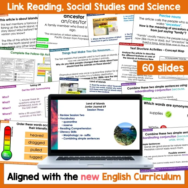 Land of Islands Junior Journal 69 Whole Class b Land of Islands Junior Journal 69 Whole Class b