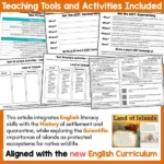 Land of Islands Junior Journal 69 Whole Class c