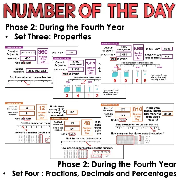 Number of the day Phase 2 Year 5 b Number of the day Phase 2 Year 5 b