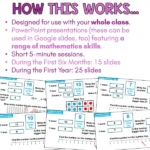 Number of the day phase 1 year 1 c