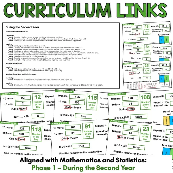 Number of the day phase 1 year 2 b Number of the day phase 1 year 2 b