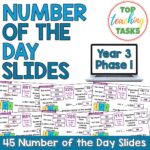 Preview Number of the day phase 1 year 3