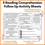 School Journal Year 7-8 Nov 2025 activities a