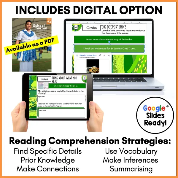 School Journal Year 7-8 Nov 2025 activities c School Journal Year 7-8 Nov 2025 activities c