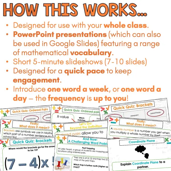Year 6 Vocabulary Slides - Number and Algebra d Year 6 Vocabulary Slides - Number and Algebra d