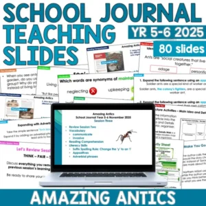 Whole Class School Journal Resource Year 5 and 6 - Amazing Antics