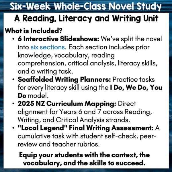Charlie Tangaroa Whole Class Novel Study a Charlie Tangaroa Whole Class Novel Study a