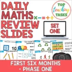 Daily Maths Phase One Set One During First Six Months
