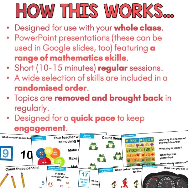 Daily Maths Phase One Set One During First Six Months c Daily Maths Phase One Set One During First Six Months c