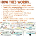 Maths vocabulary year 6 measurement, geometry, statistics, probability d