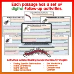 Mini beasts Year 4 Task Cards Digital Volume 1 b