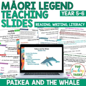 Whole-Class Reading and Writing Activities: Paikea and the Whale Māori Myth