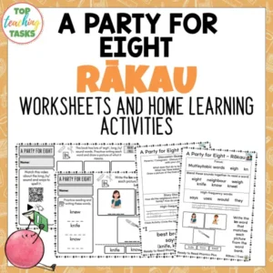 A Party for Eight - Ready to Read Phonics Plus Rākau Activities