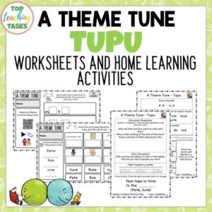 A Theme Tune - Ready to Read Phonics Plus Tupu Activities
