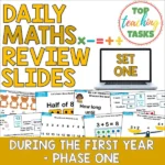 Daily Maths Phase One Set One During First Year