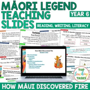 Whole-Class Reading and Writing Activities: How Māui Discovered Fire