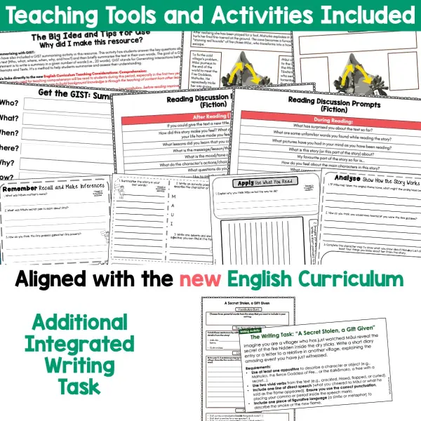 How Māui Discovered Fire Whole Class Reading and Writing c How Māui Discovered Fire Whole Class Reading and Writing c