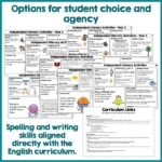 Independent Literacy Skills Activities Year 3 b