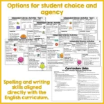 Independent Literacy Skills Activities Year 4 b