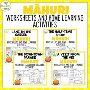 Ready to Read Phonics Plus Māhuri Sapling Activities - 4 new readers