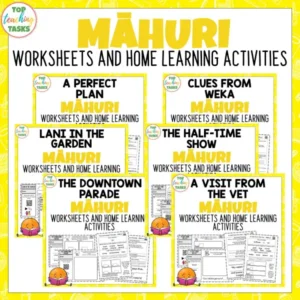 Ready to Read Phonics Plus Māhuri Sapling Activities - 6 new readers 2026