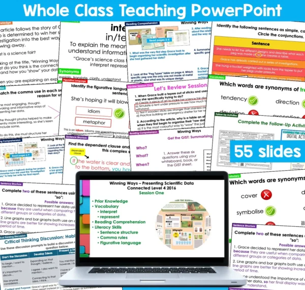 Winning Ways - Presenting Scientific Data Phase 3 Year 7-8 Whole Class preview_Page_2 Winning Ways - Presenting Scientific Data Phase 3 Year 7-8 Whole Class preview_Page_2