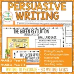 Persuasive Writing Experiences Phase 2 and 3