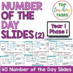 Preview Number of the day phase 1 year 1 set 2