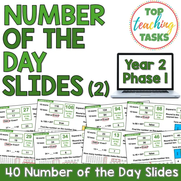 Preview Number of the day phase 1 year 2 set 2