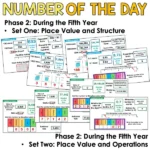 Preview Number of the day phase 2 year 5 set 2 a